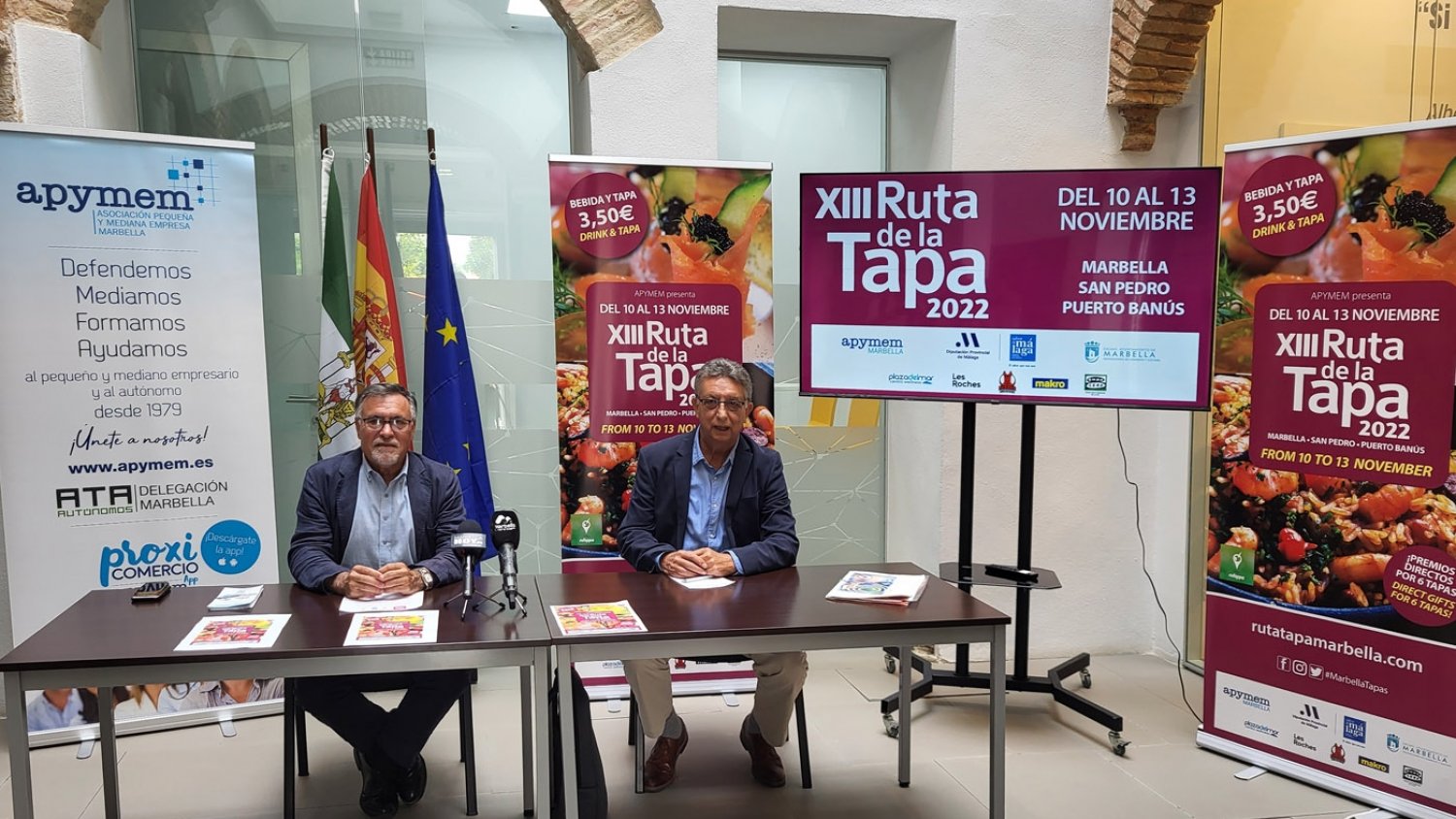 La XIII Ruta de la Tapa Marbella, San Pedro y Puerto Banús  reunirá a más de una treintena de establecimientos