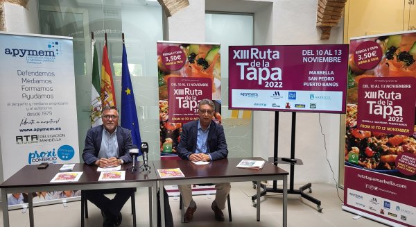 La XIII Ruta de la Tapa Marbella, San Pedro y Puerto Banús  reunirá a más de una treintena de establecimientos