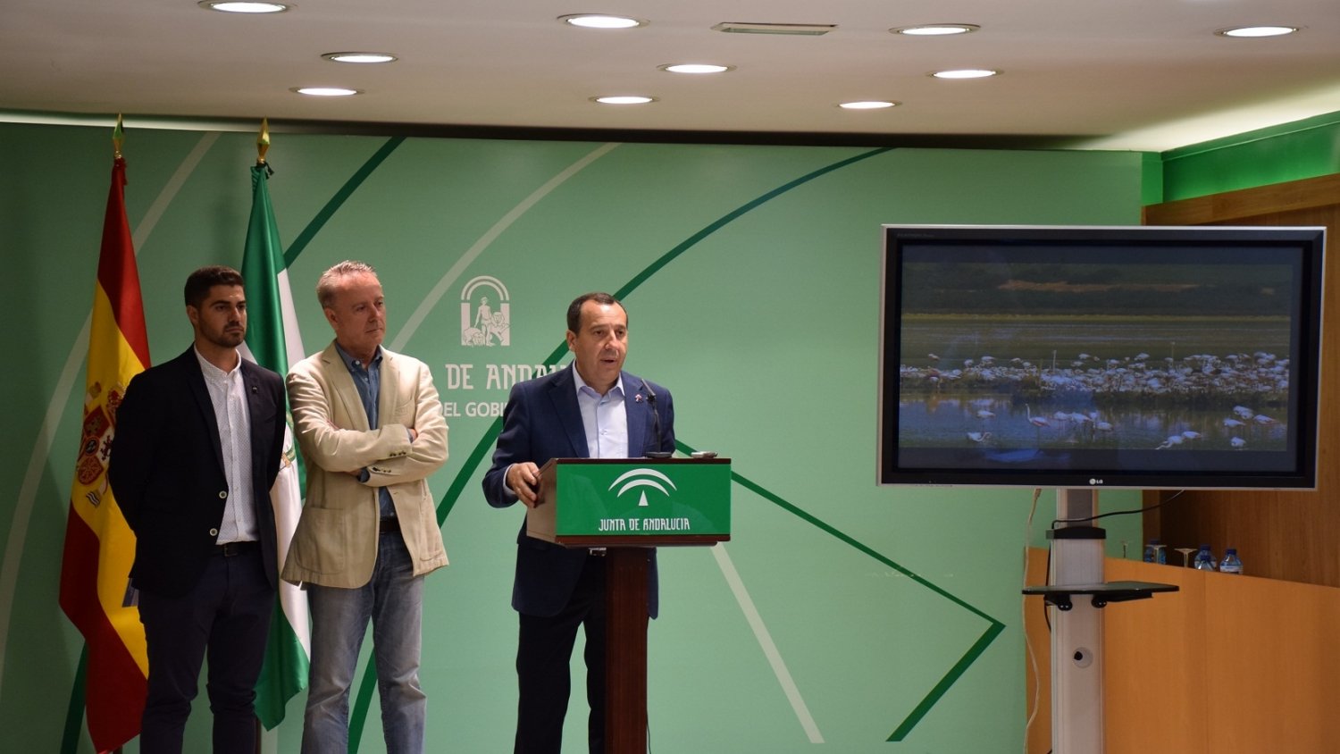 La Reserva Natural de la Laguna de Fuente de Piedra acogerá la jornada de anillamiento de pollos de flamenco