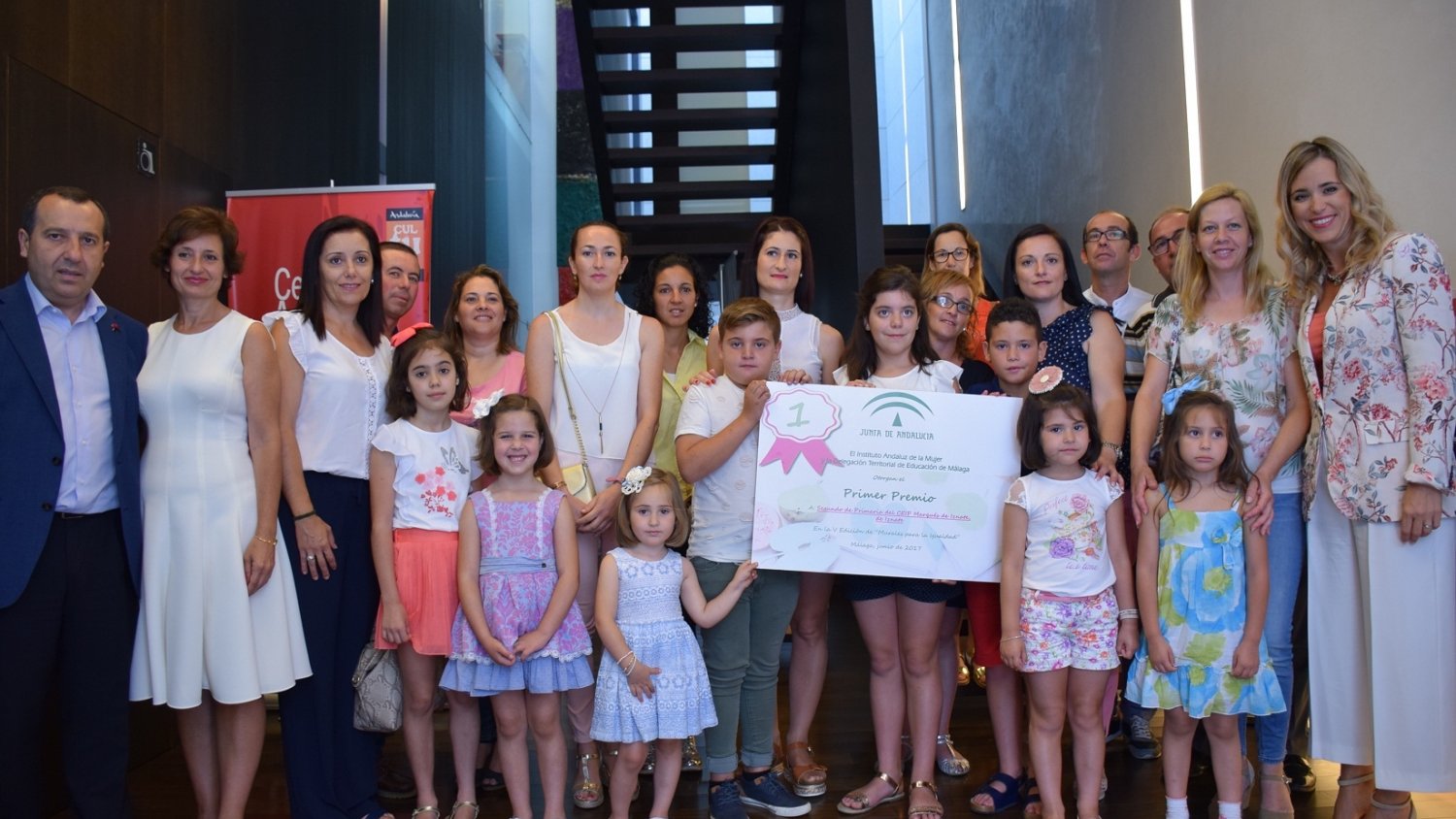 La Junta reconoce la labor de escolares de Infantil y Primaria de la provincia en materia de Igualdad