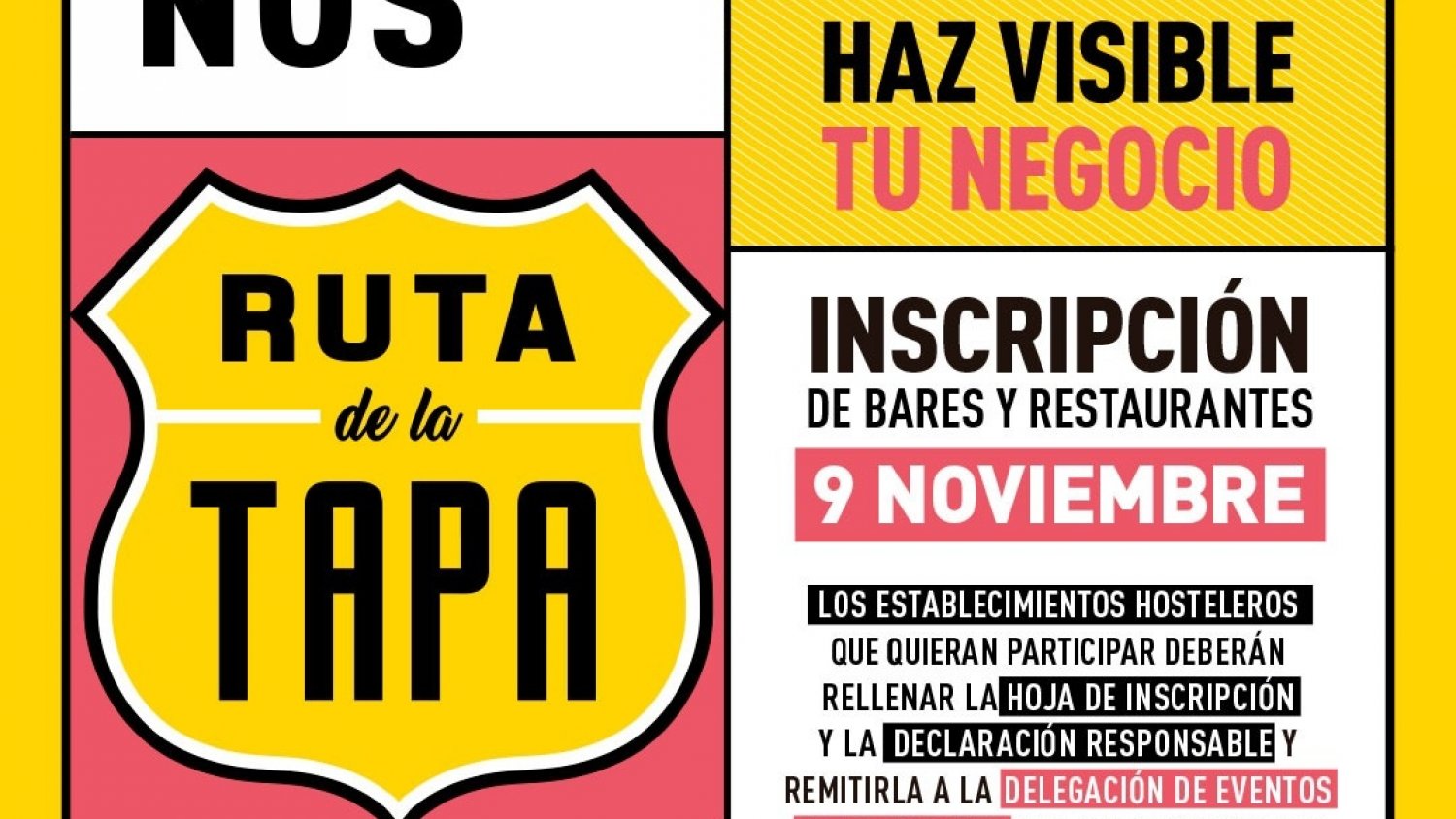 Torremolinos abre el plazo de inscripción para la 13 edición de la Ruta de la Tapa