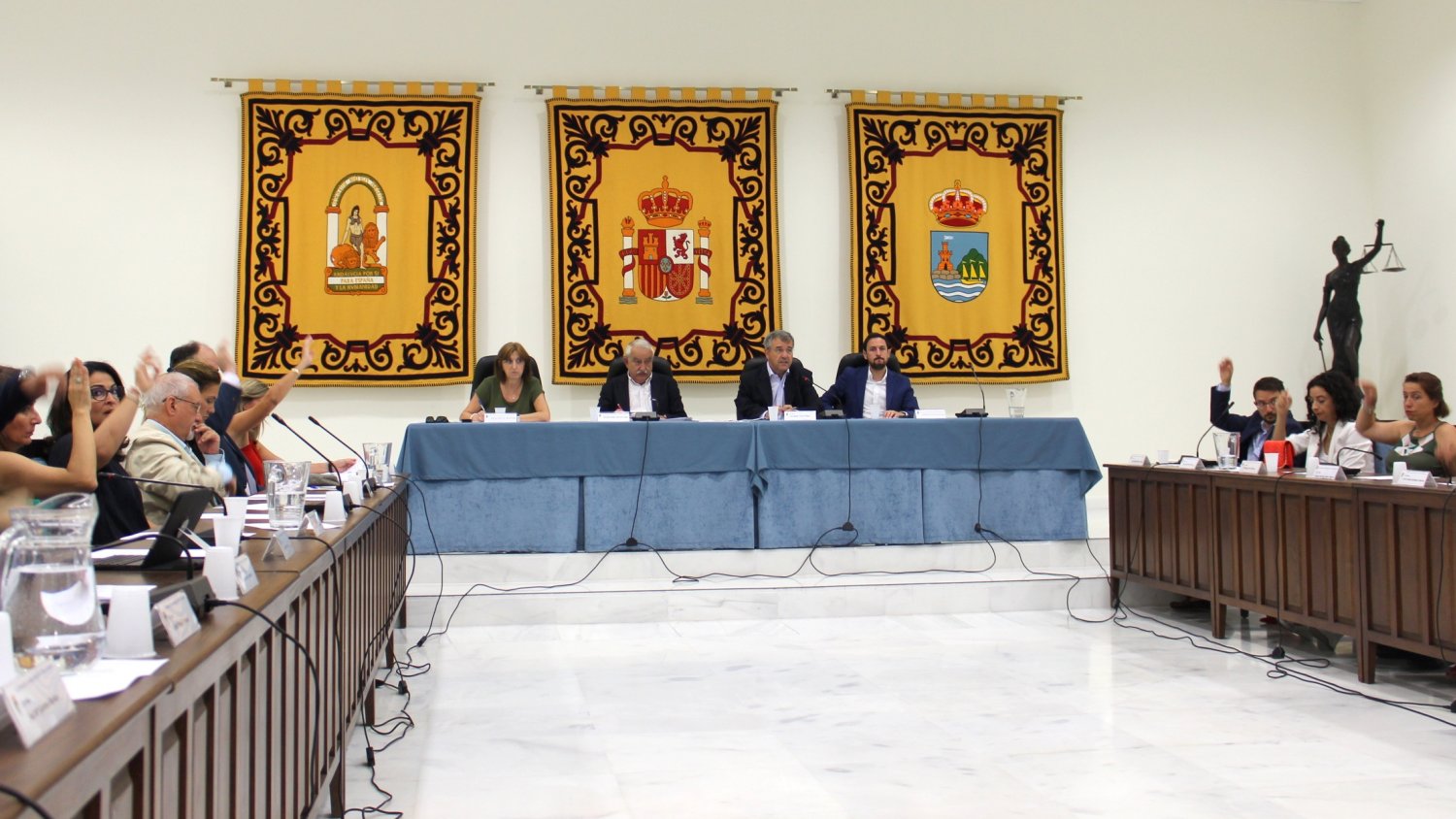 El Pleno de Estepona aprueba ofrecer una nueva parcela a la Junta de Andalucía para el Palacio de Justicia