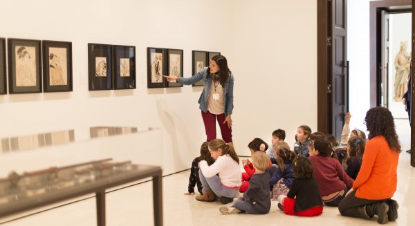 El Museo Carmen Thyssen Málaga refuerza la calidad y la participación en su Programa Educativo