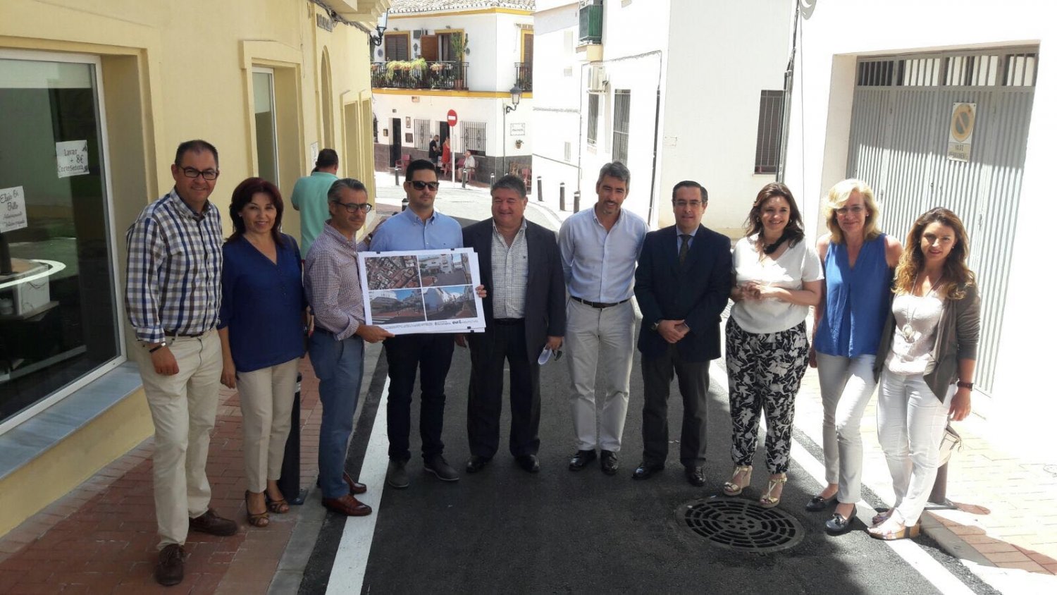 La Mancomunidad invierte en Benalmádena 135.000 euros en la adecuación de una calle