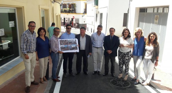 La Mancomunidad invierte en Benalmádena 135.000 euros en la adecuación de una calle