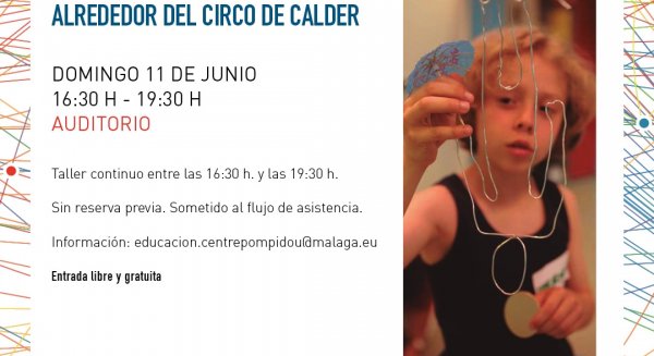 El arte a través del circo es la propuesta del Centre Pompidou Málaga en un nuevo taller para las familias