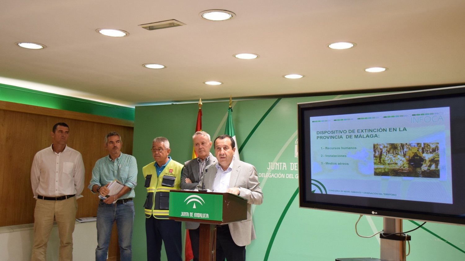 La Junta insiste en la necesidad de extremar las precauciones para evitar incendios forestales durante el periodo estival