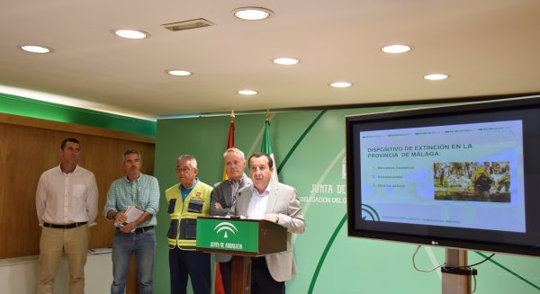La Junta insiste en la necesidad de extremar las precauciones para evitar incendios forestales durante el periodo estival