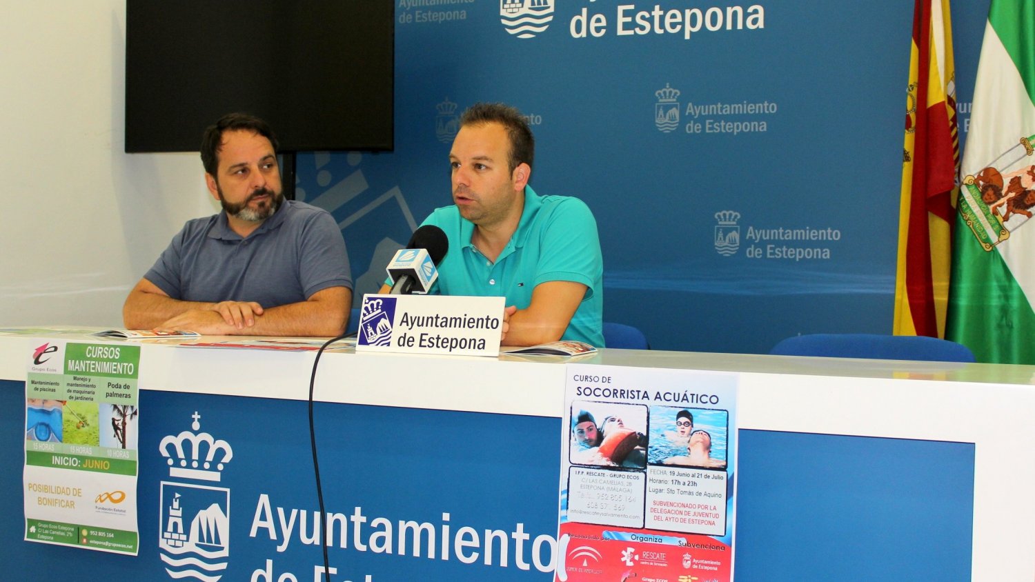 Estepona presenta una nuevo curso de Socorrismo Acuático para jóvenes