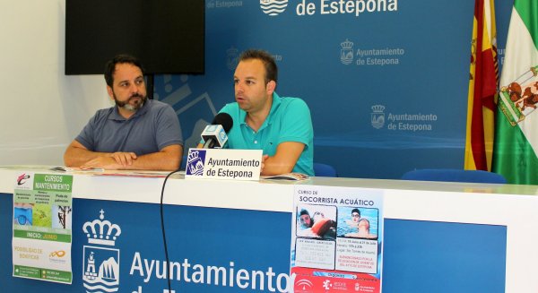 Estepona presenta una nuevo curso de Socorrismo Acuático para jóvenes