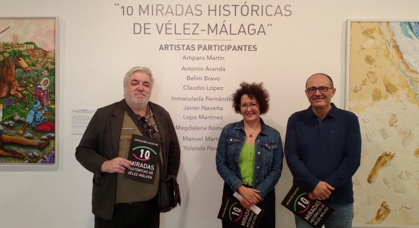 La sala de exposiciones de San Francisco acoge una muestra colectiva de artistas locales de Vélez-Málaga
