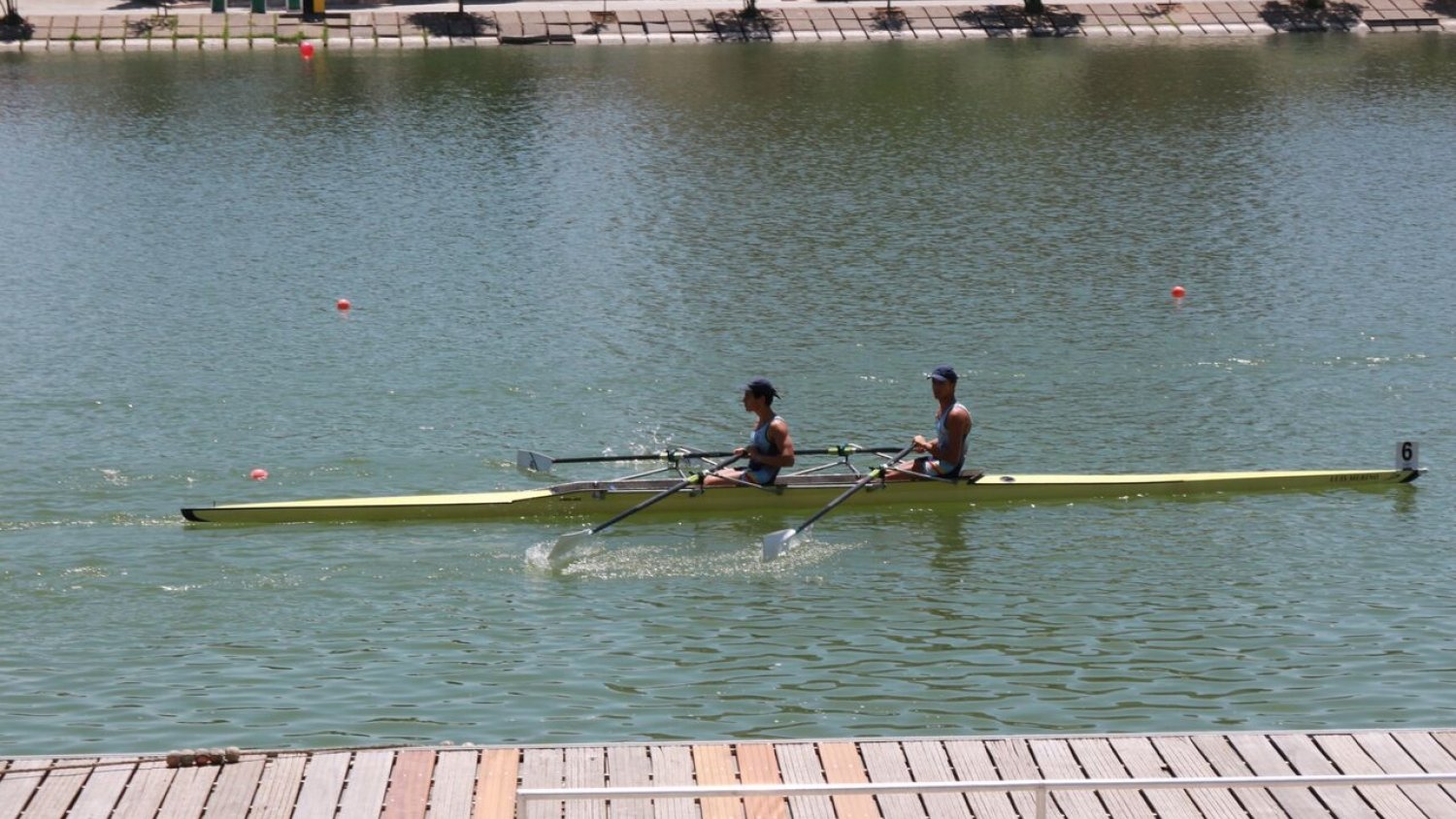 Tres oros para el Mediterráneo en la última regata de la Copa de Andalucía de remo