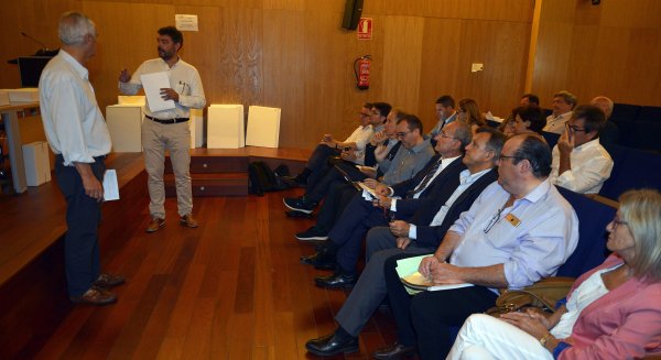 Reunión del jurado y asesores del concurso de proyectos para el ámbito de la Manzana Verde