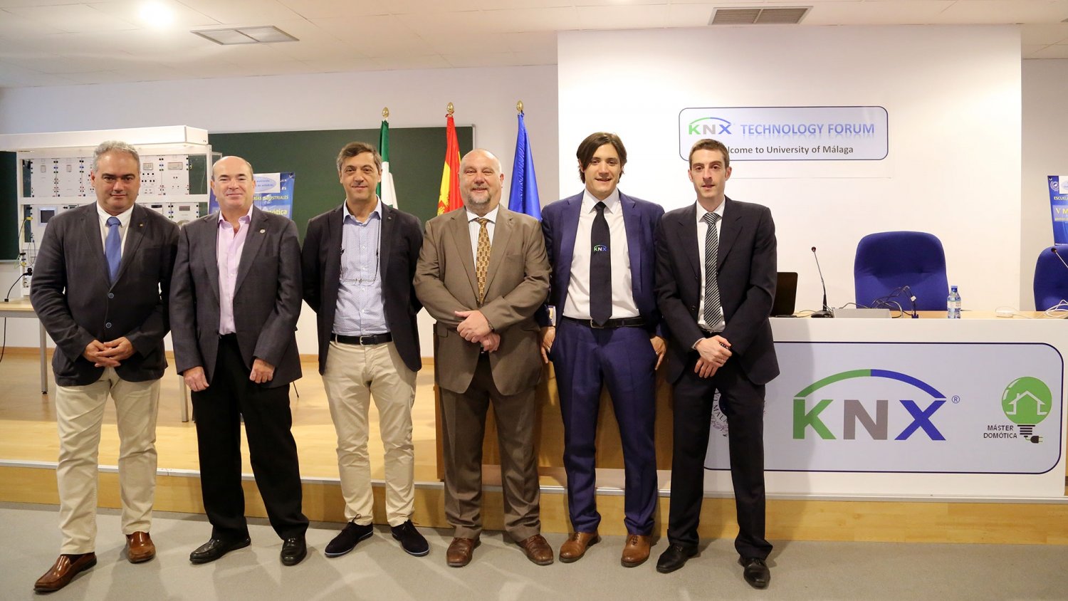 La organización ‘KNX’, estándar mundial en domótica, celebra en la UMA un foro de innovación