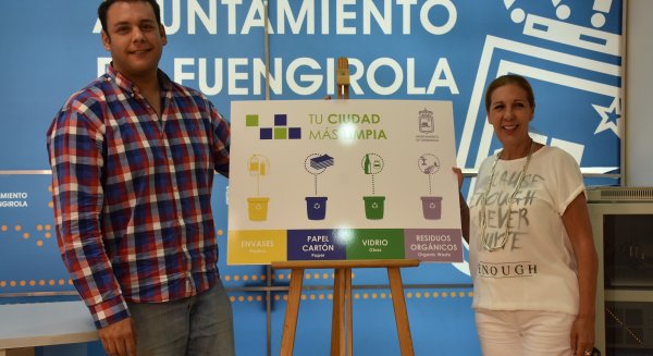 Fuengirola, entre los municipios que más recicla superando el millón de kilos en el primer trimestre de 2017