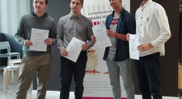 Cinco estudiantes de la Universidad de Málaga participan en la final del EBMC en Stuttgart