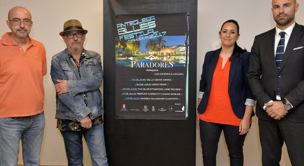 Presentado el segundo ciclo del Antequera Blues Festival que se desarrollará en el Parador Nacional de Turismo
