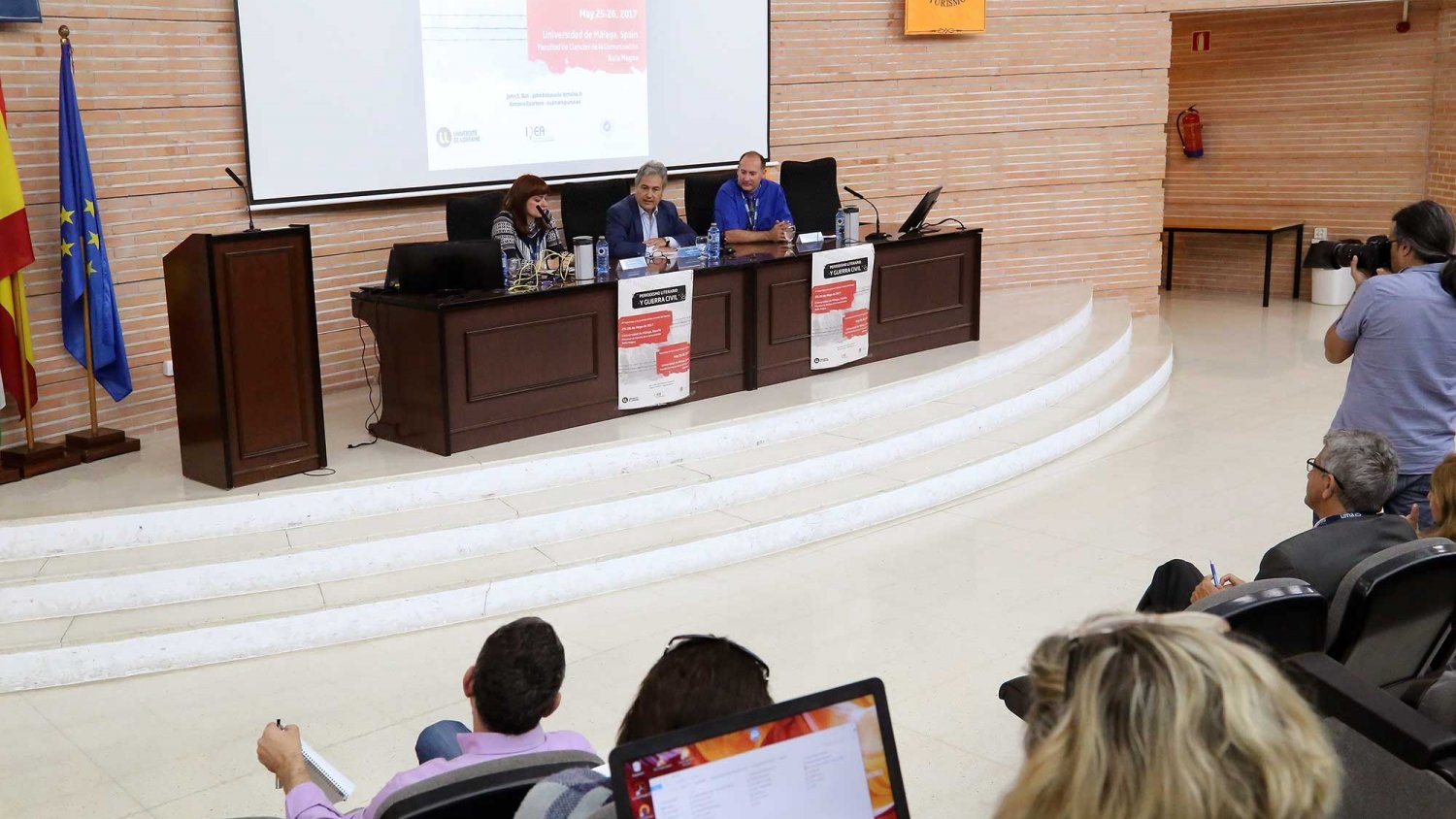Cerca de 100 expertos debaten sobre “Periodismo Literario y Guerra Civil” en la Facultad de Periodismo