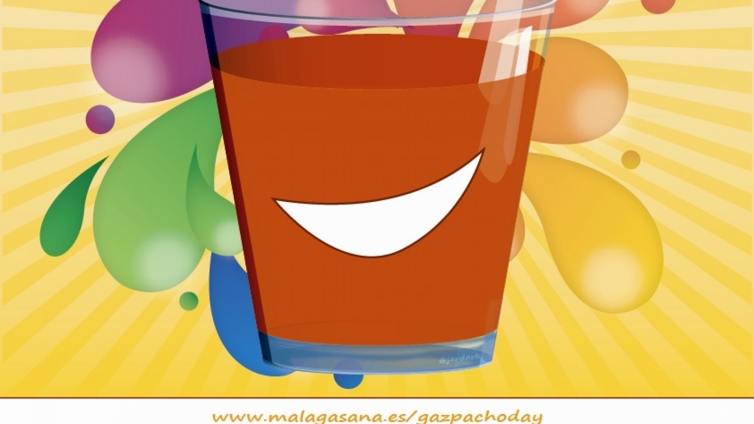 El Ayuntamiento de Málaga apuesta por una alimentación saludable con el Gazpacho Day