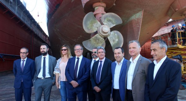 La Junta incentiva a los astilleros Mario López con cerca de 200.000 euros para la reparación de buques