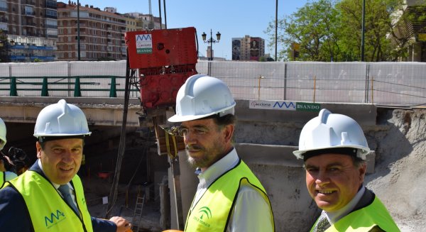 La finalización de la red del Metro de Málaga se prolonga hasta 2020