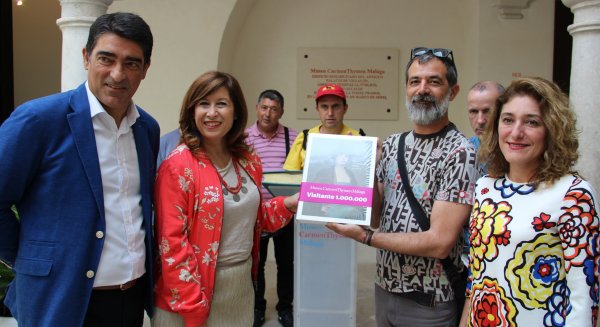 El Museo Carmen Thyssen Málaga alcanza el millón de visitantes