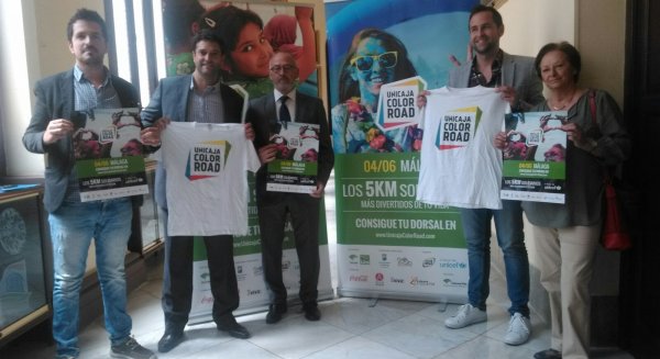 'Unicaja Color Road' vuelve por segunda vez a Málaga el próximo 4 de junio