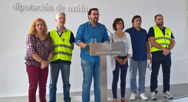 IU llevará al Parlamento Europeo el conflicto entre el Ayuntamiento de Málaga y el Real Cuerpo de Bomberos