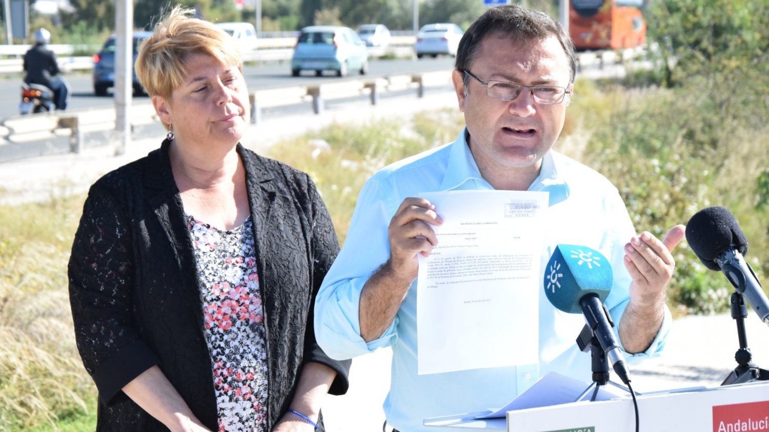 El PSOE denuncia que el Gobierno del PP se niega por segunda vez a construir un nuevo puente sobre el Guadalhorce