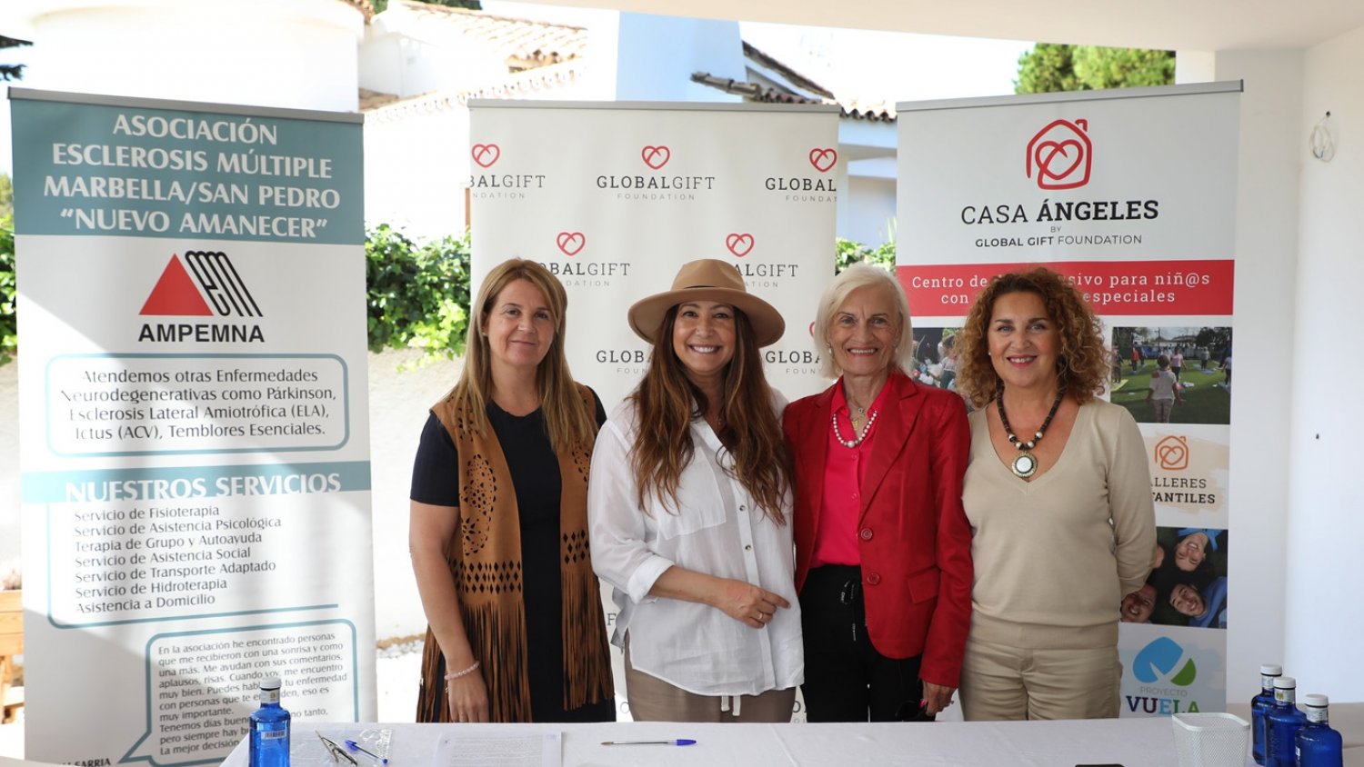 El Ayuntamiento de Marbella respalda el convenio de la Fundación Global Gift con Ampemna