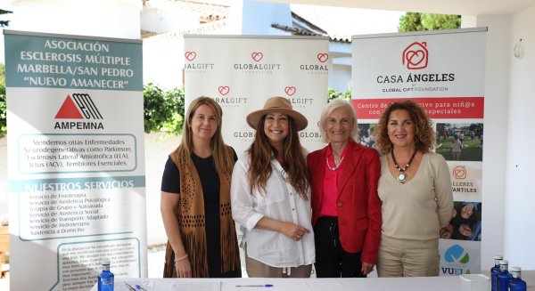 El Ayuntamiento de Marbella respalda el convenio de la Fundación Global Gift con Ampemna