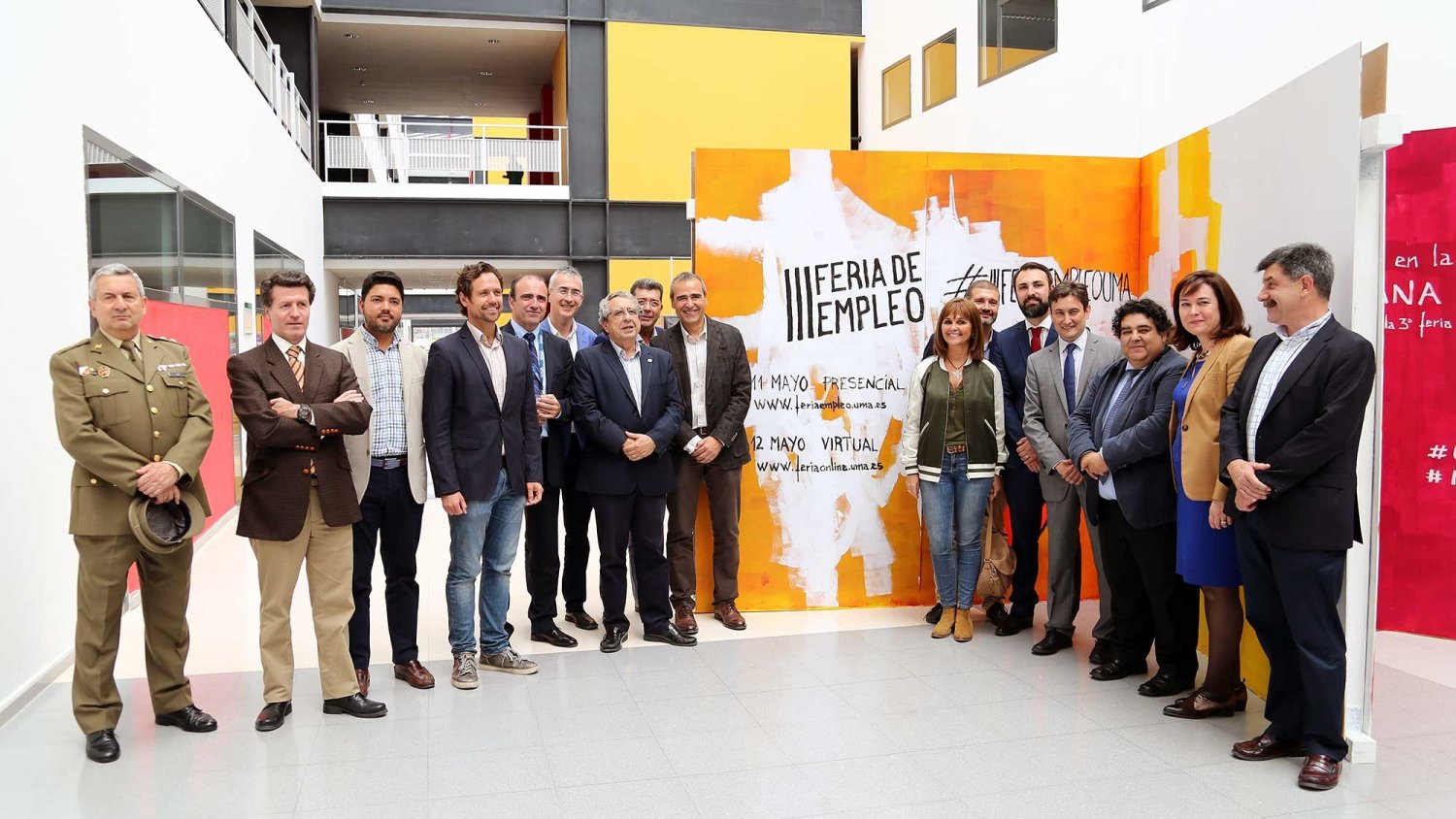 Empresas y entidades muestran su oferta laboral y de prácticas a egresados y alumnos de la UMA