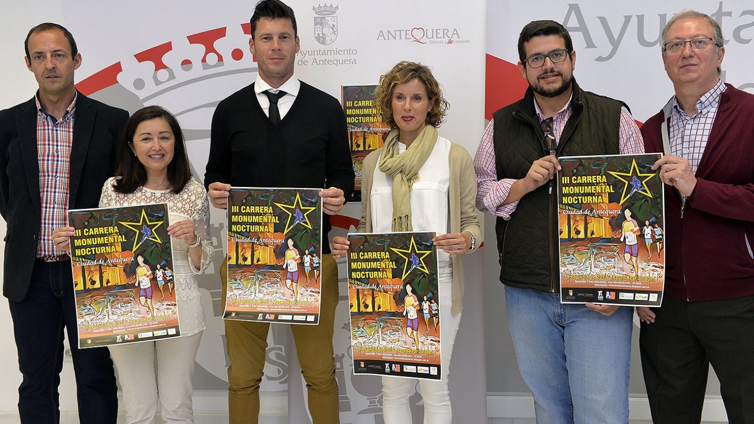 Presentada la tercera edición de la Carrera Monumental Nocturna Ciudad de Antequera