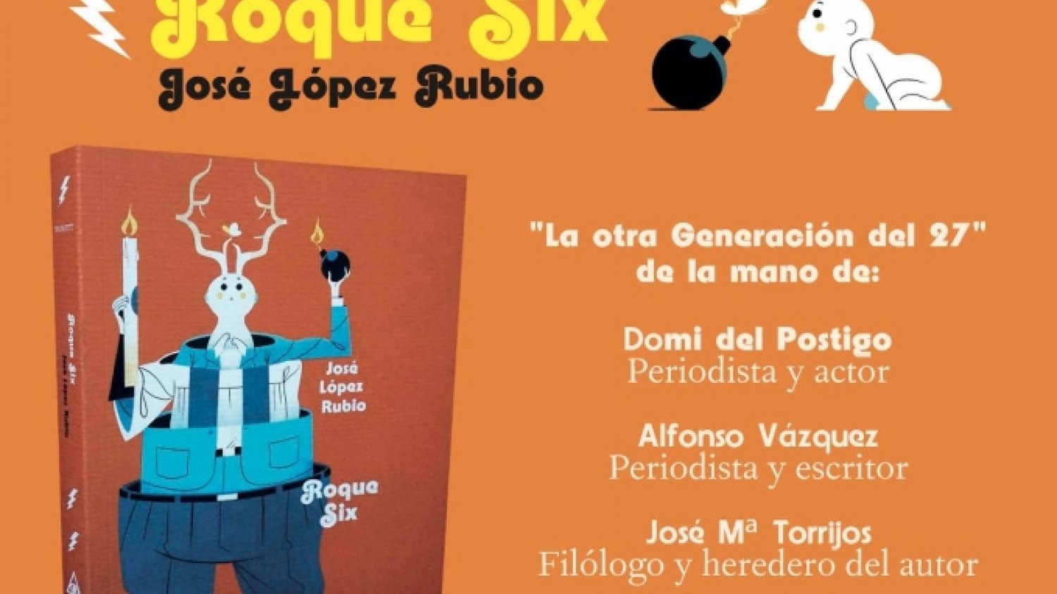 La Diputación presenta en el MVA la reedición de 'Roque Six', un clásico de ‘La otra Generación del 27'