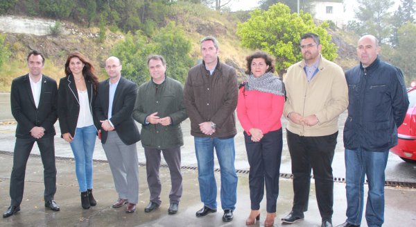 Finalizan las obras de emergencia ejecutadas en la carretera A-387 de Mijas a Fuengirola