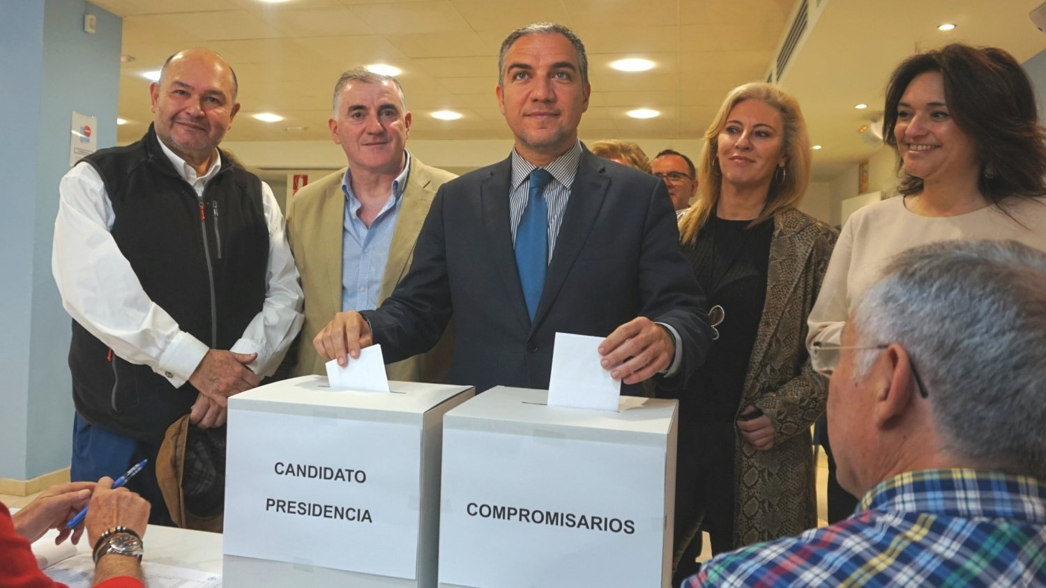 Bendodo anima a los afiliados a participar en las votaciones del Congreso Provincial