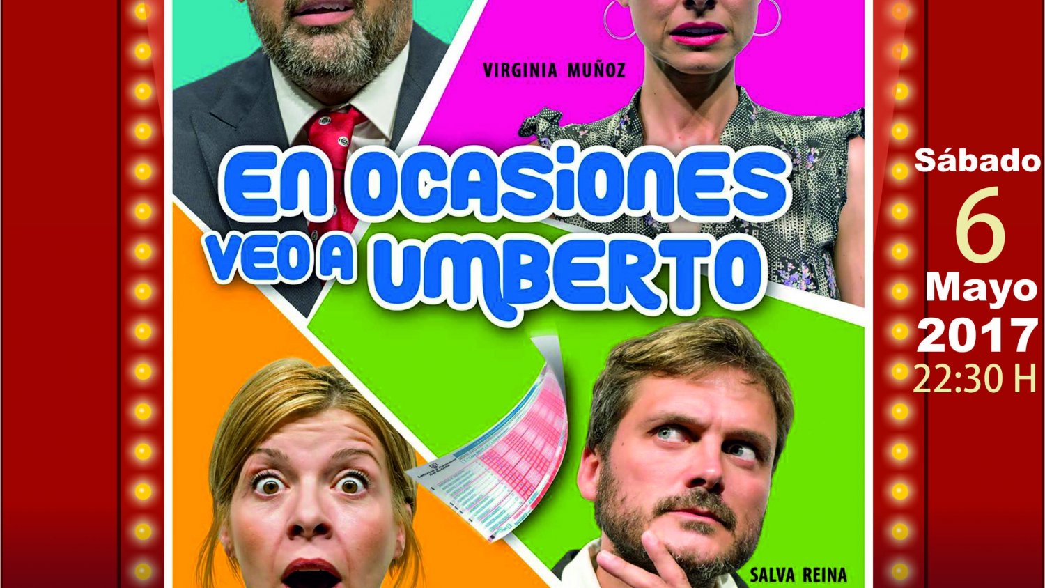 La comedia ‘En ocasiones veo a Umberto’ llega al Auditorio Felipe VI de Estepona