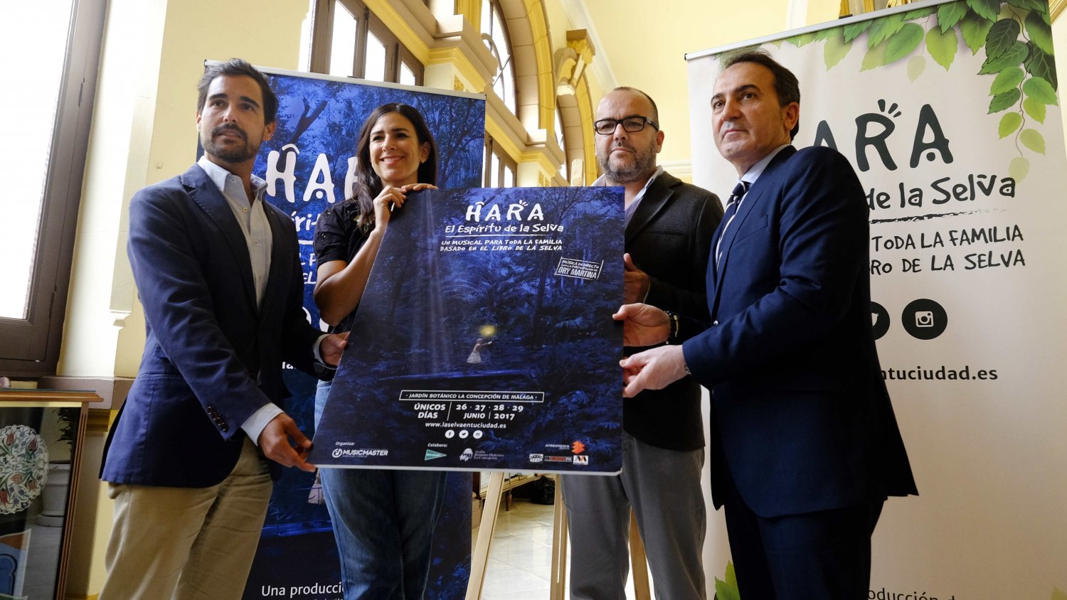 El Jardín Botánico de Málaga acoge el estreno del musical Hara, El espíritu de la selva