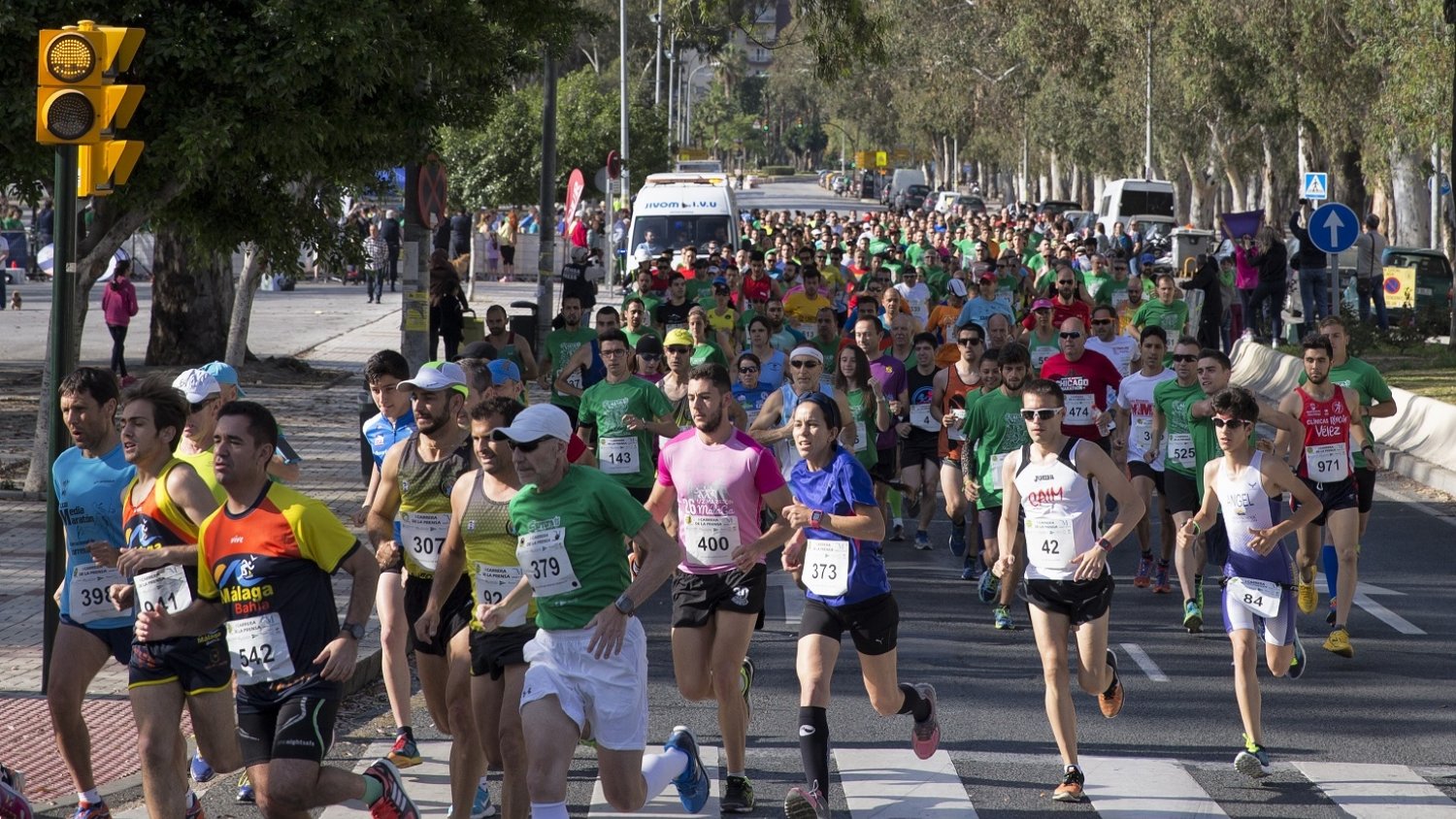 Más de un centenar de efectivos velarán por la seguridad de la II Carrera de la Prensa en Málaga