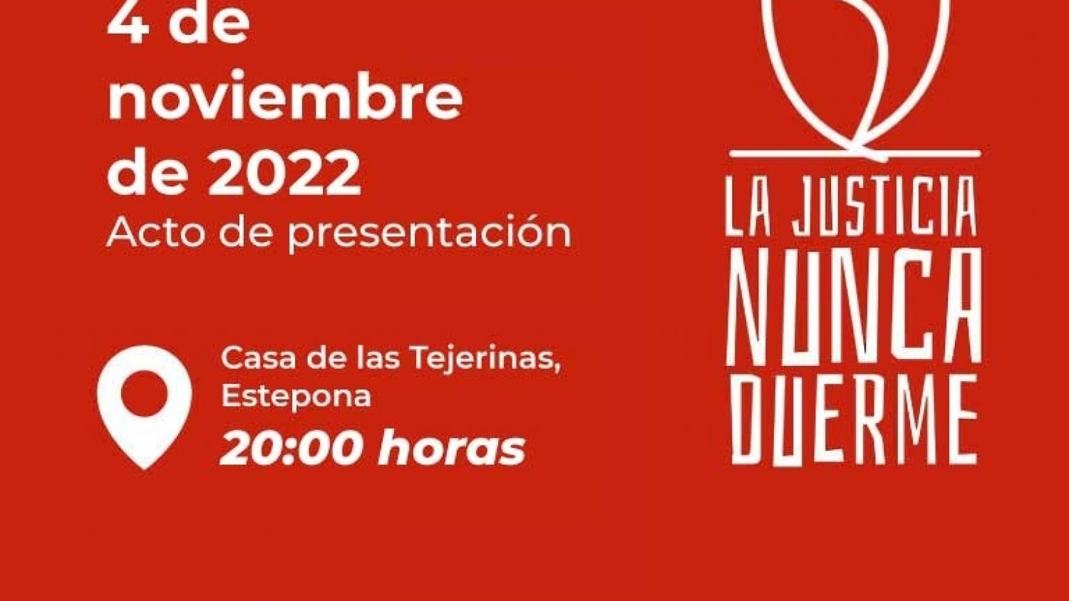 El magistrado Miguel del Castillo del Olmo presenta 'La Justicia nunca muere'