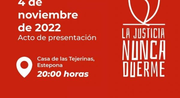 El magistrado Miguel del Castillo del Olmo presenta 'La Justicia nunca muere'