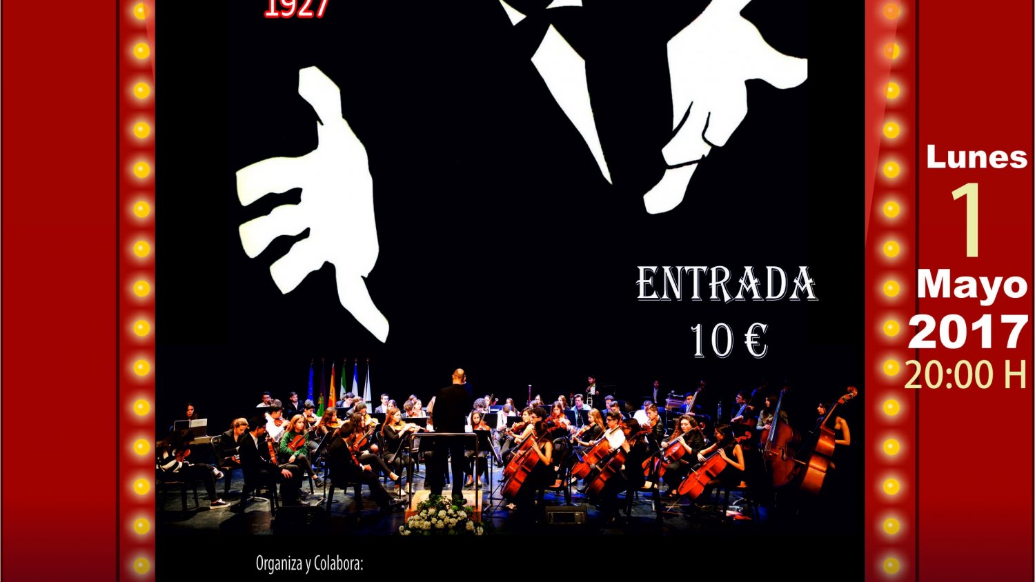 La Joven Orquesta Provincial de Málaga conmemora el 90 aniversario de cine sonoro