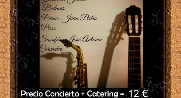 Concierto de guitarra, piano y saxo en los Dólmenes de Estepona