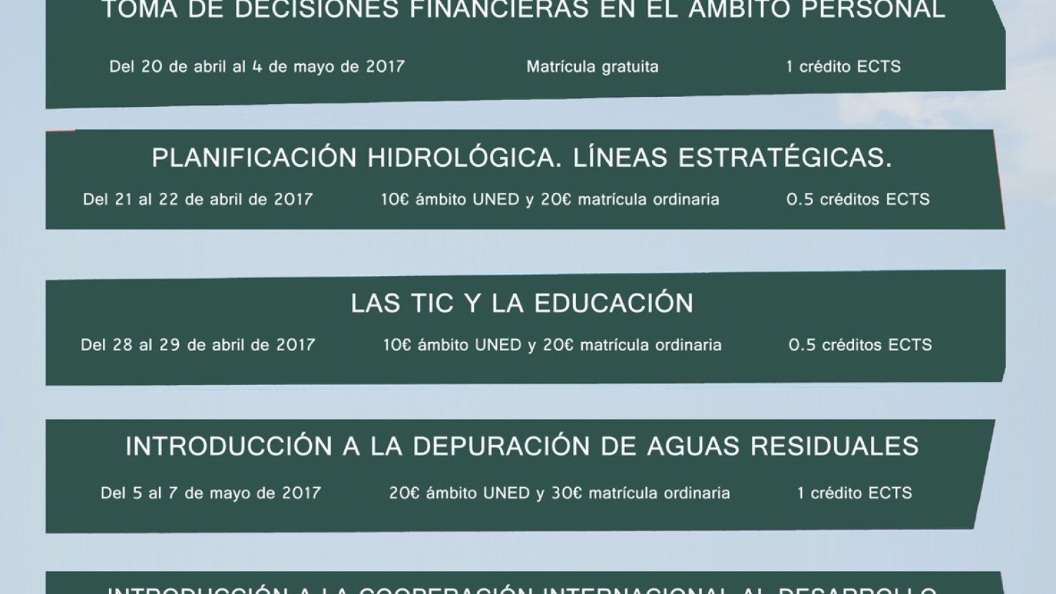Economía, Derecho y Medio Ambiente en el inicio de los Cursos de Primavera de UNED Málaga