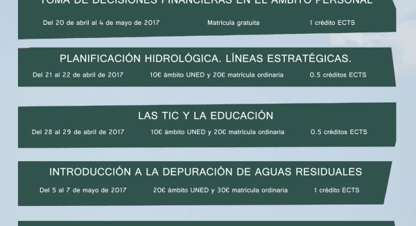 Economía, Derecho y Medio Ambiente en el inicio de los Cursos de Primavera de UNED Málaga