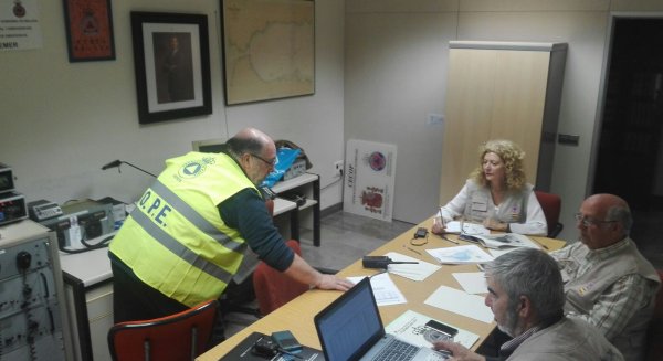 El Centro de Emergencias Operativo de la Subdelegación acoge el primer simulacro del año de activación