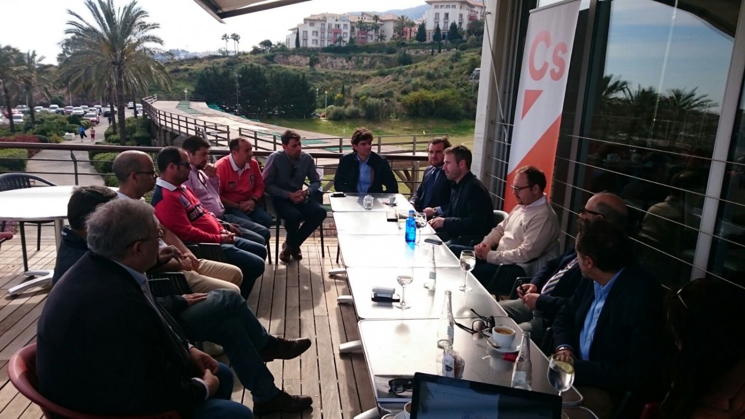 Guillermo Díaz destaca en Benalmádena la apuesta de Ciudadanos en los PGE por la clase media y la innovación