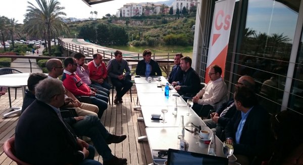 Guillermo Díaz destaca en Benalmádena la apuesta de Ciudadanos en los PGE por la clase media y la innovación