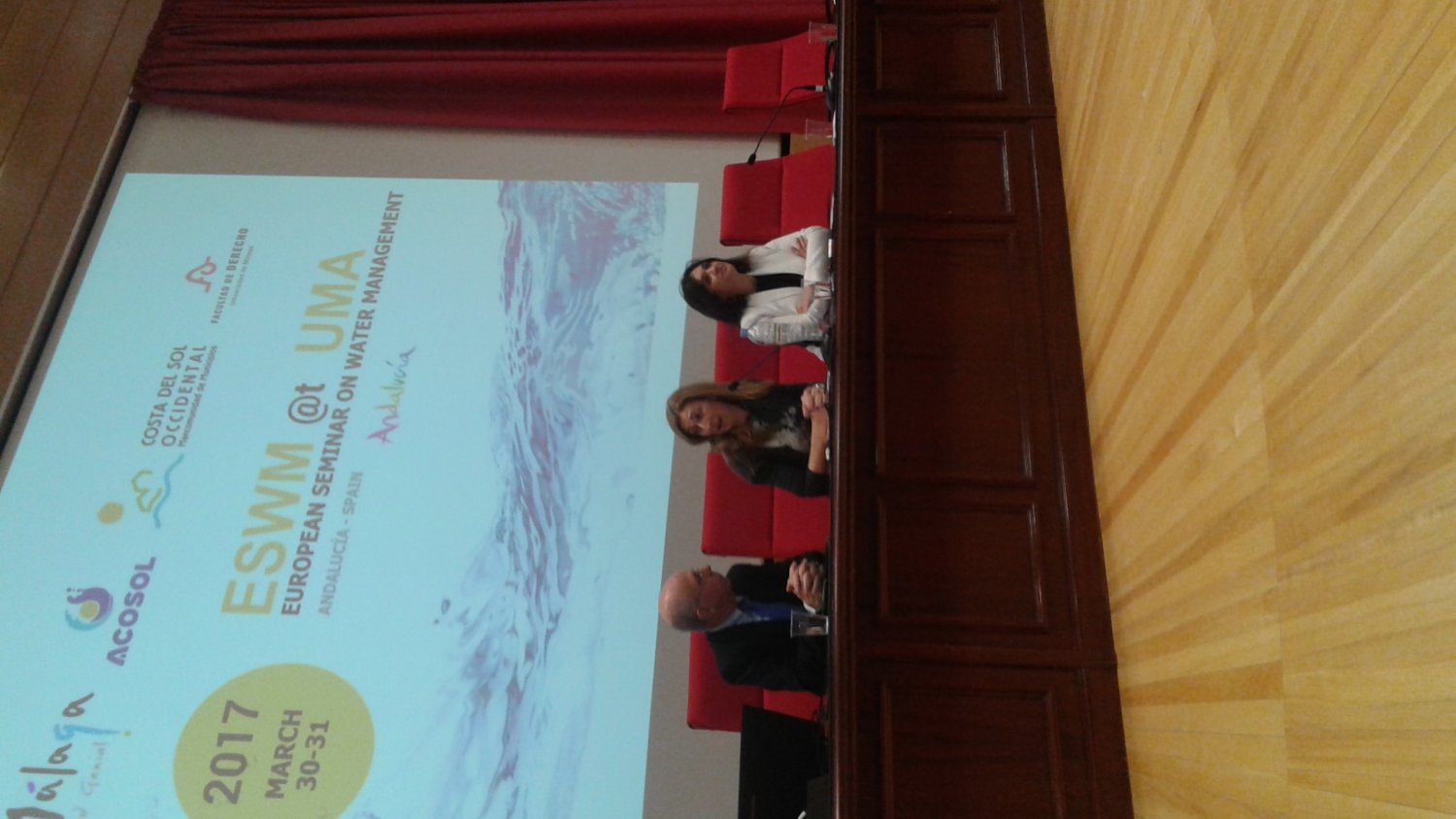 Acosol y la Universidad han reunido en Málaga a los mejores expertos internacionales en gestión de agua