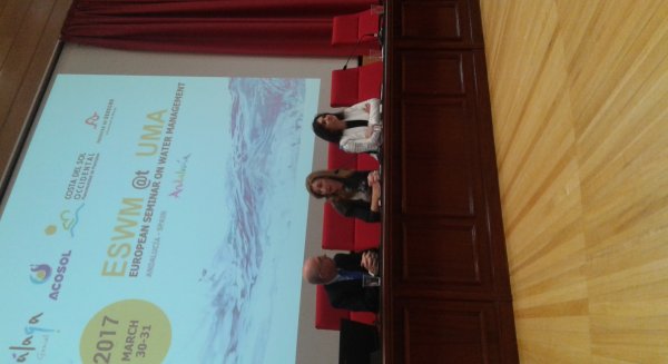 Acosol y la Universidad han reunido en Málaga a los mejores expertos internacionales en gestión de agua